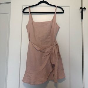 Princess Polly Cottage Hill Mini Dress Blush